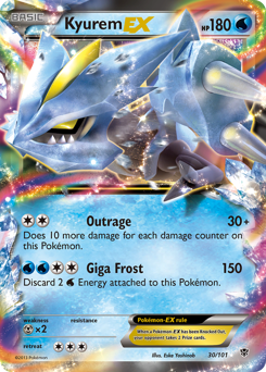 Pokemon Plasma Blast Kyurem-EX - 30