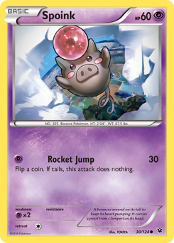 Pokemon Fates Collide Spoink - 30