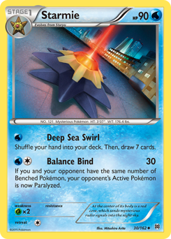 Pokemon BREAKthrough Starmie - 30