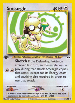Pokemon Neo Discovery Smeargle - 30