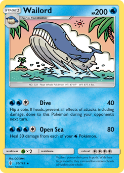 Pokemon Guardians Rising Wailord - 30