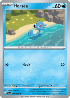 Pokemon Paradox Rift Horsea - 30