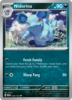 Pokemon 151 Nidorina - 30
