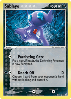 Pokemon Holon Phantoms Sableye - 31