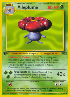 Pokemon Jungle Vileplume - 31