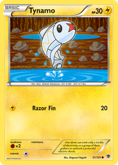 Pokemon Plasma Blast Tynamo - 31