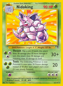 Pokemon Legendary Collection Nidoking - 31