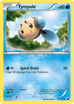 Pokemon Dark Explorers Tympole - 31