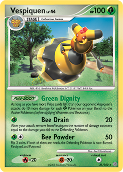 Pokemon Stormfront Vespiquen - 31