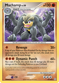 Pokemon Diamond & Pearl Machamp - 31