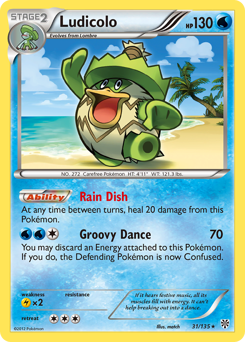 Pokemon Plasma Storm Ludicolo - 31