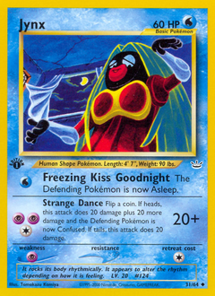 Pokemon Neo Revelation Jynx - 31