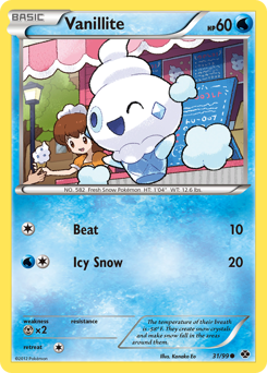 Pokemon Next Destinies Vanillite - 31