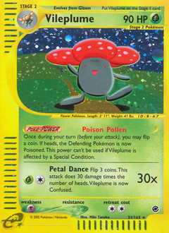 Pokemon Expedition Base Set Vileplume - 31
