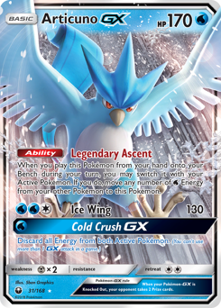 Pokemon Celestial Storm Articuno-GX - 31