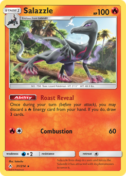 Pokemon Unbroken Bonds Salazzle - 31