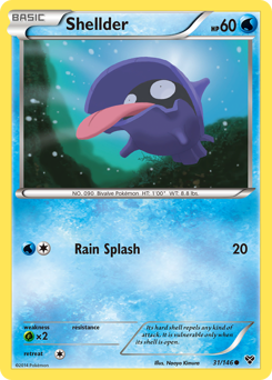 Pokemon XY Shellder - 31