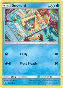 Pokemon Guardians Rising Snorunt - 31