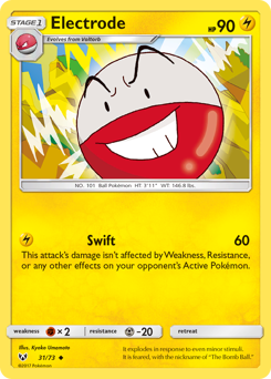 Pokemon Shining Legends Electrode - 31