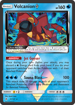Pokemon Forbidden Light Volcanion ◇ - 31