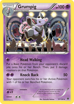 Pokemon Fates Collide Grumpig - 31