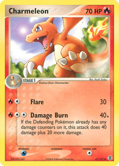 Pokemon FireRed & LeafGreen Charmeleon - 31