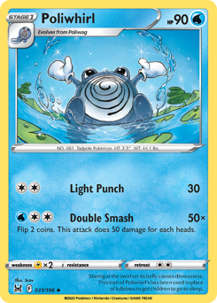 Pokemon Lost Origin Poliwhirl - 31