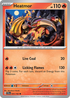 Pokemon Temporal Forces Heatmor - 31