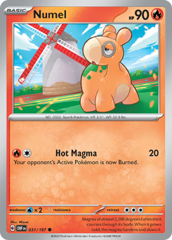 Pokemon Obsidian Flames Numel - 31