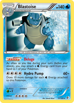 Pokemon Boundaries Crossed Blastoise - 31