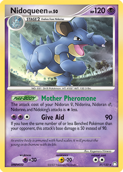 Pokemon Mysterious Treasures Nidoqueen - 31