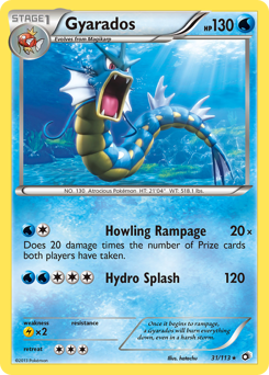 Pokemon Legendary Treasures Gyarados - 31