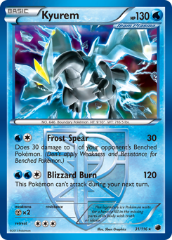 Pokemon Plasma Freeze Kyurem - 31