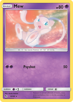 Pokemon Hidden Fates Mew - 32