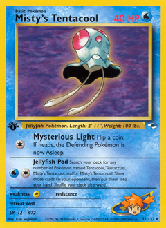 Pokemon Gym Heroes Misty's Tentacool - 32