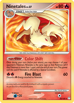 Pokemon Mysterious Treasures Ninetales - 32