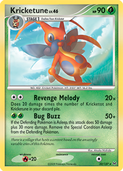 Pokemon Platinum Kricketune - 32