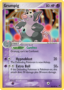 Pokemon Deoxys Grumpig - 32