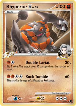 Pokemon Rising Rivals Rhyperior E4 - 32