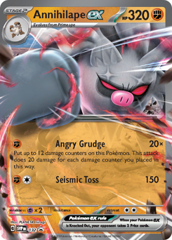 Pokemon Scarlet & Violet Black Star Promos Annihilape ex - 32