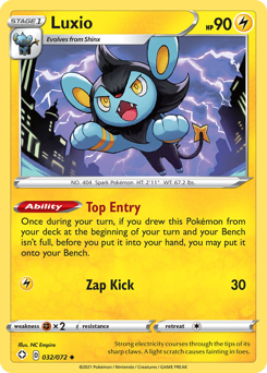 Pokemon Shining Fates Luxio - 32
