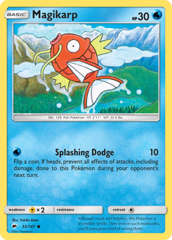 Pokemon Burning Shadows Magikarp - 32