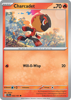 Pokemon Surging Sparks Charcadet - 32