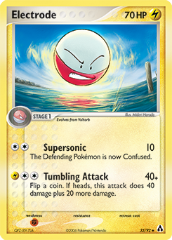 Pokemon Legend Maker Electrode - 32