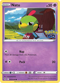 Pokemon Pokémon GO Natu - 32