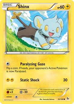 Pokemon Flashfire Shinx - 32