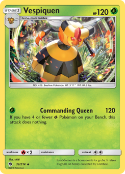 Pokemon Lost Thunder Vespiquen - 32
