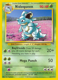 Pokemon Legendary Collection Nidoqueen - 32