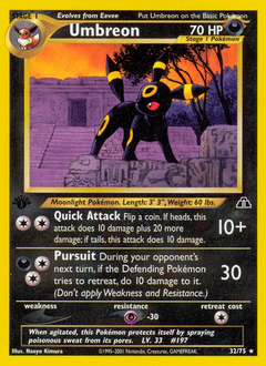 Pokemon Neo Discovery Umbreon - 32