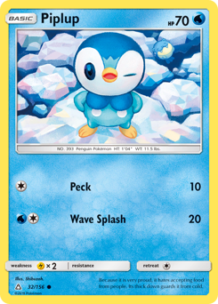 Pokemon Ultra Prism Piplup - 32